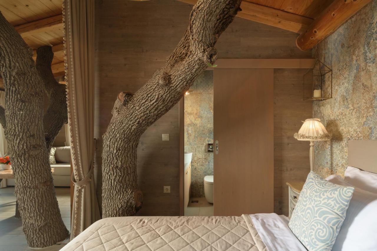 Stolidi Mou Treehouse Villa Atsipopoulo ภายนอก รูปภาพ