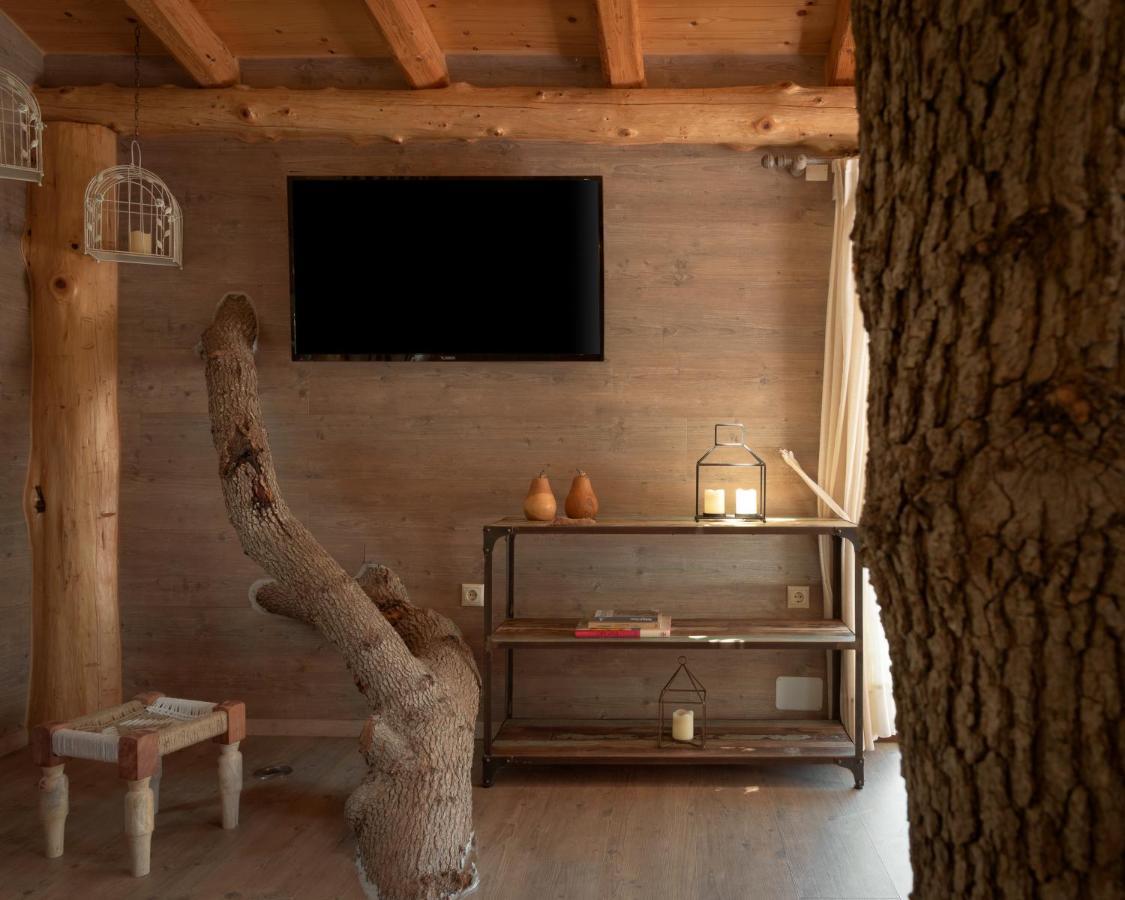 Stolidi Mou Treehouse Villa Atsipopoulo ภายนอก รูปภาพ