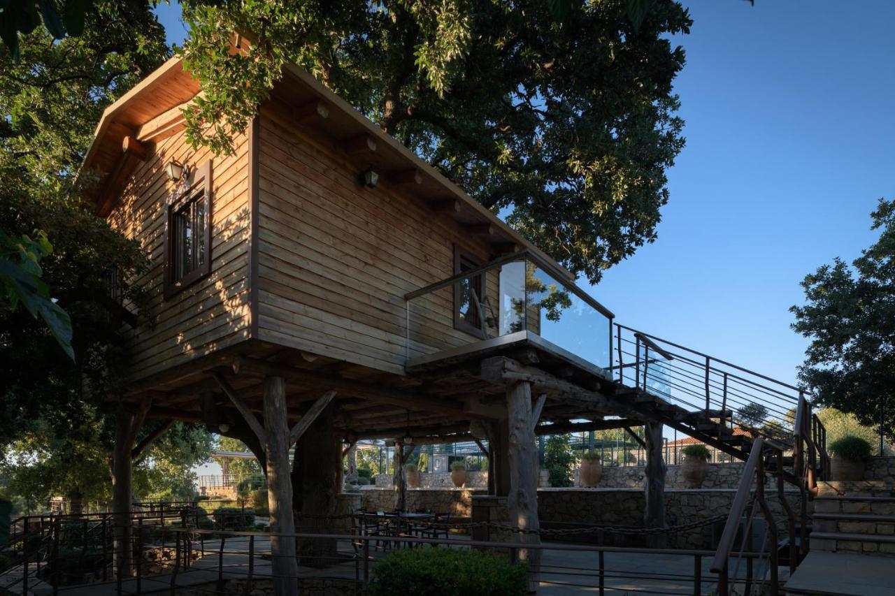 Stolidi Mou Treehouse Villa Atsipopoulo ภายนอก รูปภาพ