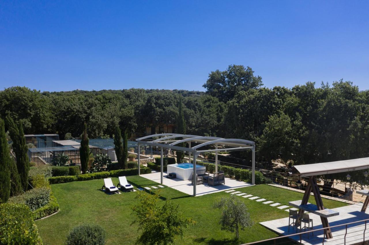 Stolidi Mou Treehouse Villa Atsipopoulo ภายนอก รูปภาพ