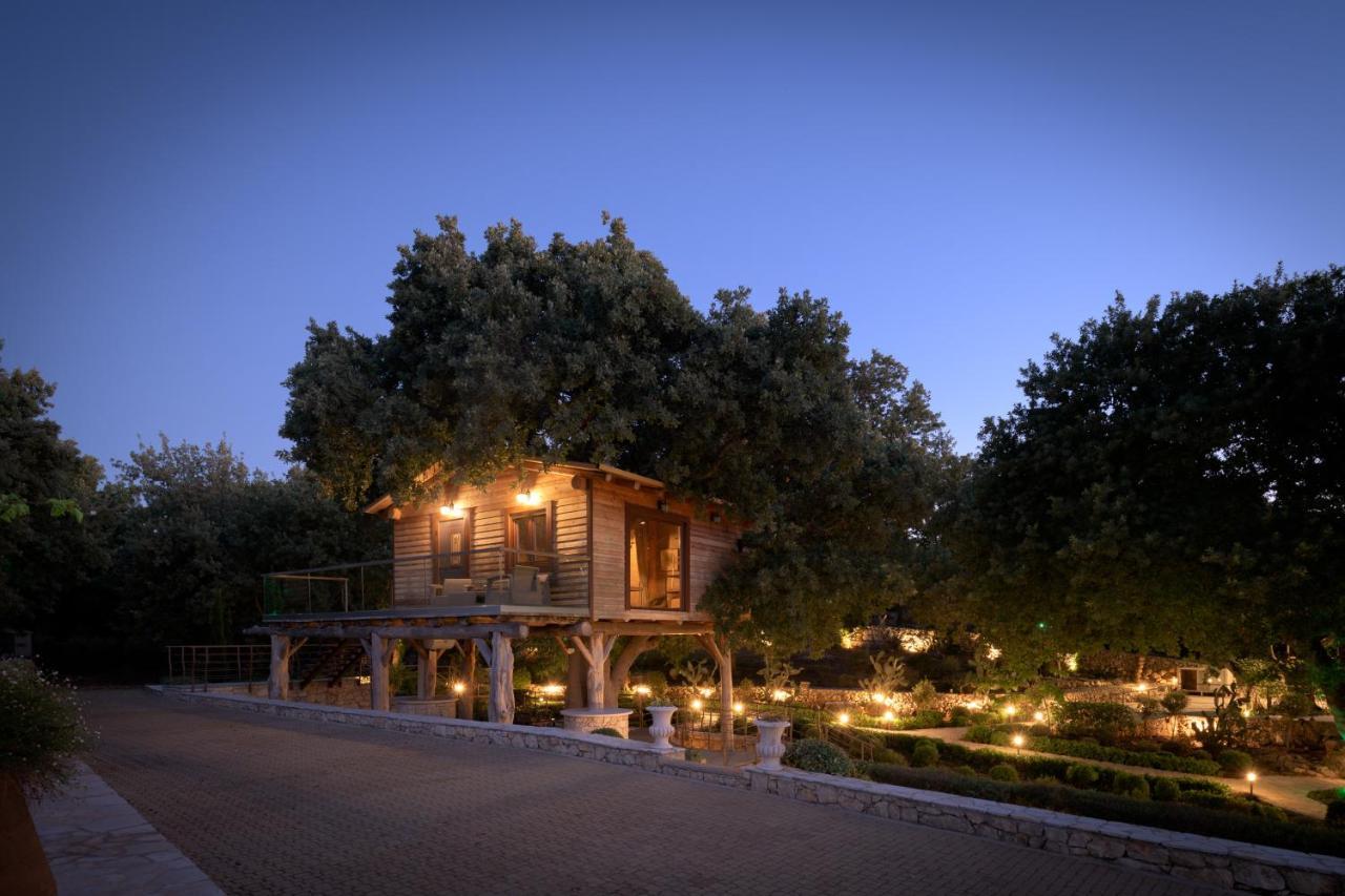 Stolidi Mou Treehouse Villa Atsipopoulo ภายนอก รูปภาพ